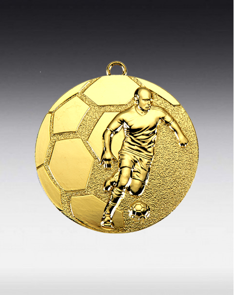 Medaille Platini D:50mm mit Foliendruck und Band Medaille Platini D:50mm mit Foliendruck und Band