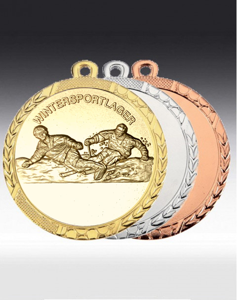 Medaille Wintersportlager Medaille Wintersportlager