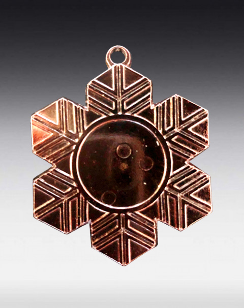 Medaille Schneeflocke Medaille Schneeflocke