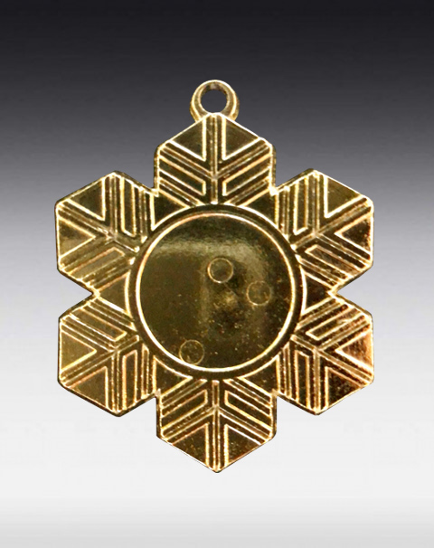 Medaille Schneeflocke Medaille Schneeflocke