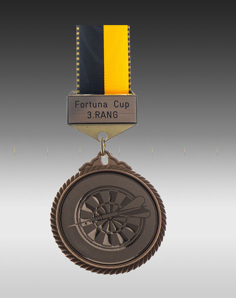 Premium Medaille Dart mit Barette Premium Medaille Dart mit Barette