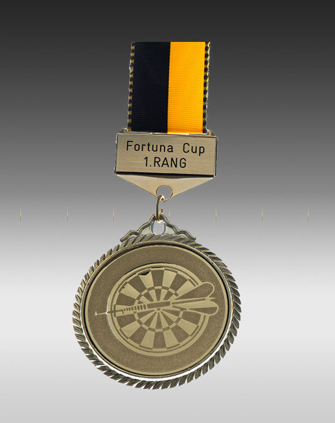 Premium Medaille Dart mit Barette Premium Medaille Dart mit Barette