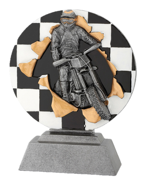 Moto Cross Trophäe 3D Moto Cross Trophäe 3D
