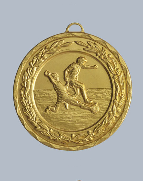 Reliefmedaille Fussball I D:50mm  Reliefmedaille Fussball I D:50mm