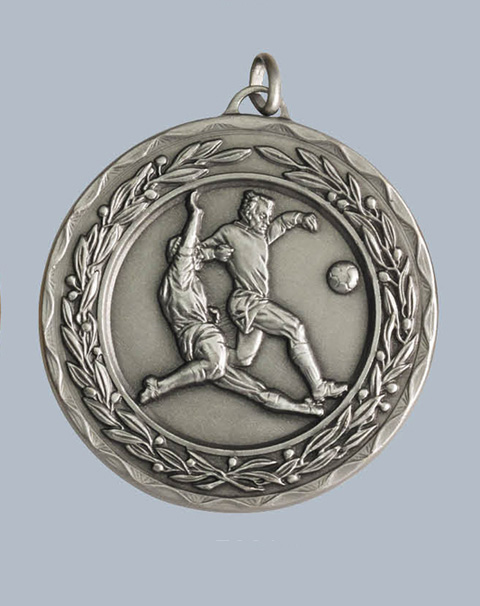 Reliefmedaille Fussball III D:50mm  Reliefmedaille Fussball III D:50mm