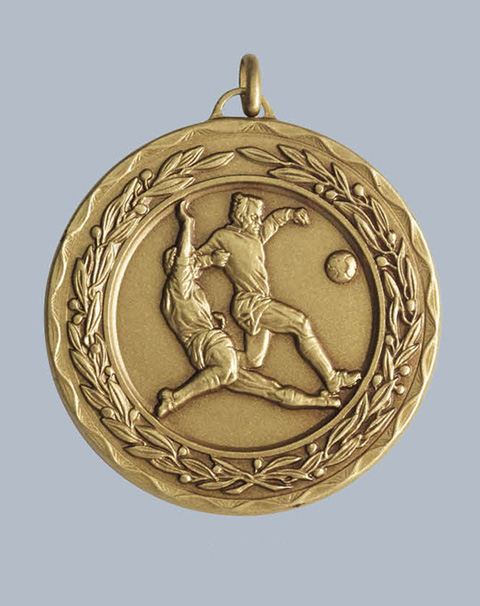 Reliefmedaille Fussball III D:50mm  Reliefmedaille Fussball III D:50mm