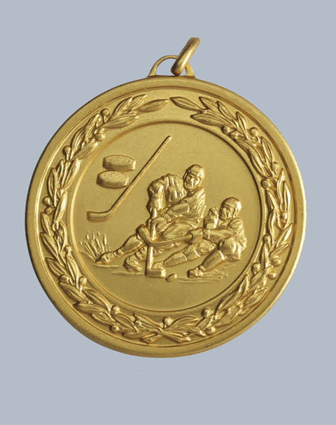 Reliefmedaille Eishockey I D:50mm  Reliefmedaille Eishockey I D:50mm