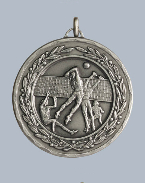 Reliefmedaille Volleyball I D:50mm  Reliefmedaille Volleyball I D:50mm