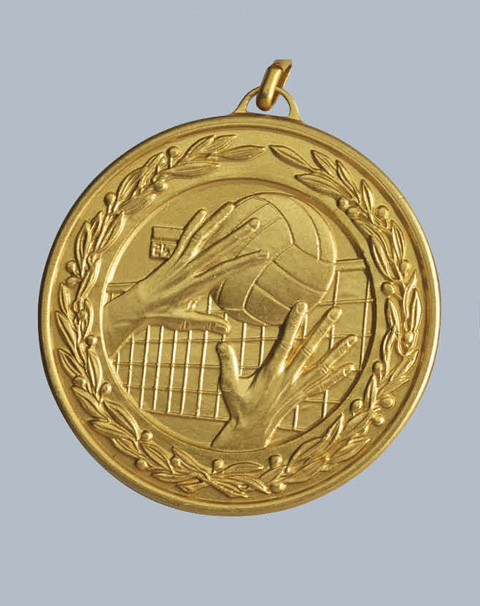Reliefmedaille Volleyball II D:50mm  Reliefmedaille Volleyball II D:50mm