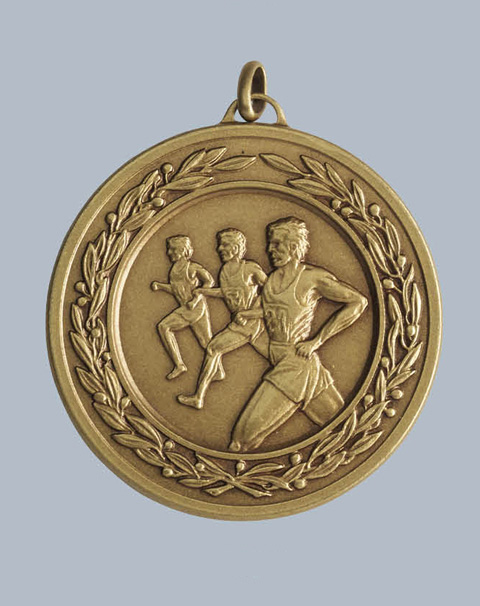 Reliefmedaille Laufen I D:50mm  Reliefmedaille Laufen I D:50mm