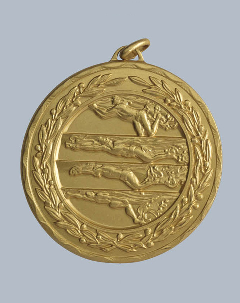 Reliefmedaille Schwimmen D:50mm  Reliefmedaille Schwimmen D:50mm