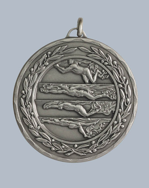 Reliefmedaille Schwimmen D:50mm  Reliefmedaille Schwimmen D:50mm