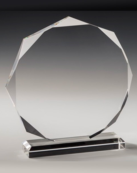 Acryl-Award Achteck Acryl-Award Achteck